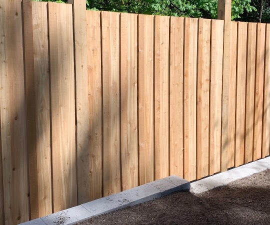 Wood Fence installation